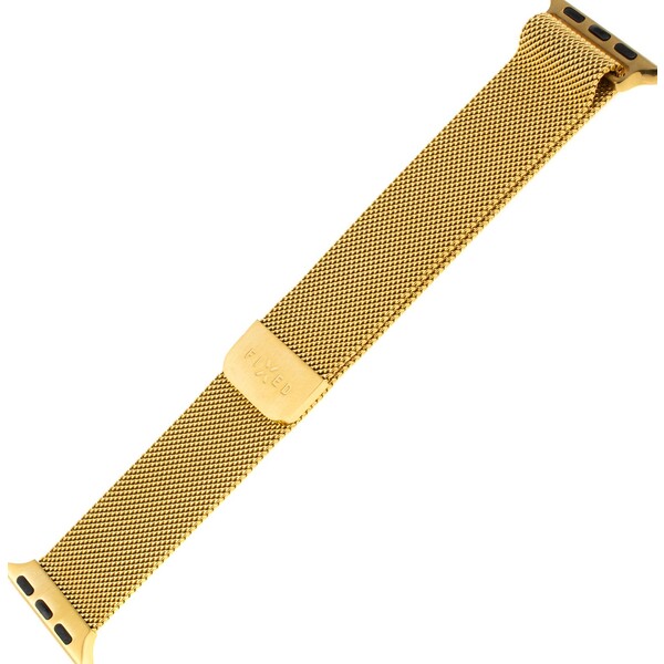 FIXED-Mesh-Strap-sitovy-nerezovy-reminek-Apple-Watch-38-40-41mm-zlaty