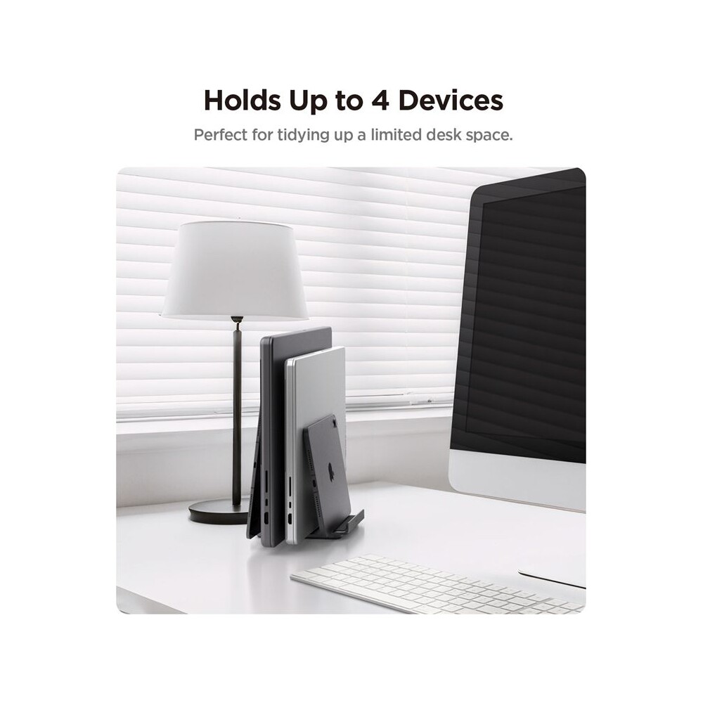 Spigen-Vertical-Laptop-Stand-LD208S4-stojanek-pro-notebook-MacBook-space-gray