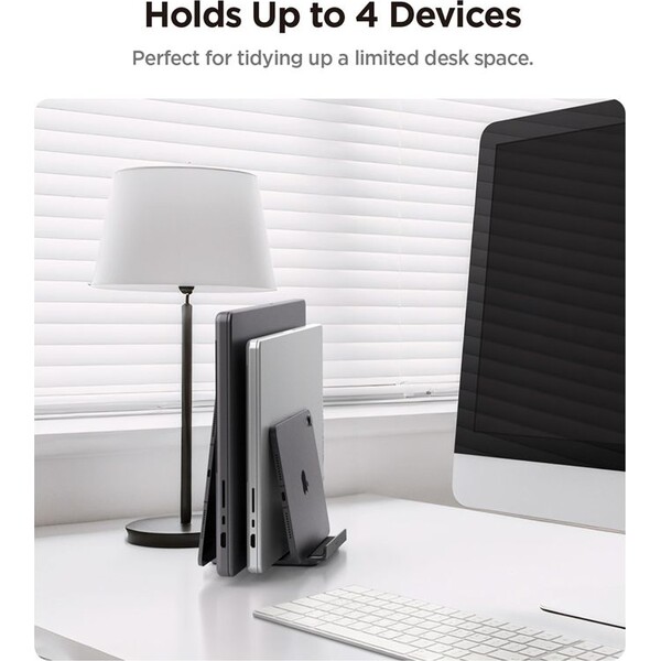 Spigen-Vertical-Laptop-Stand-LD208S4-stojanek-pro-notebook-MacBook-space-gray