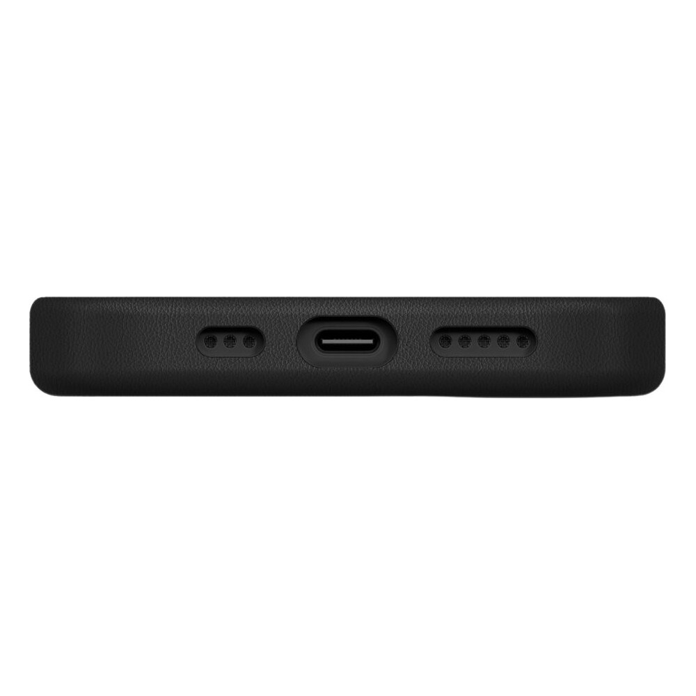 UNIQ-Lyden-Premium-Leatherette-MagClick-MagSafe-kryt-iPhone-17-Dallas-Black
