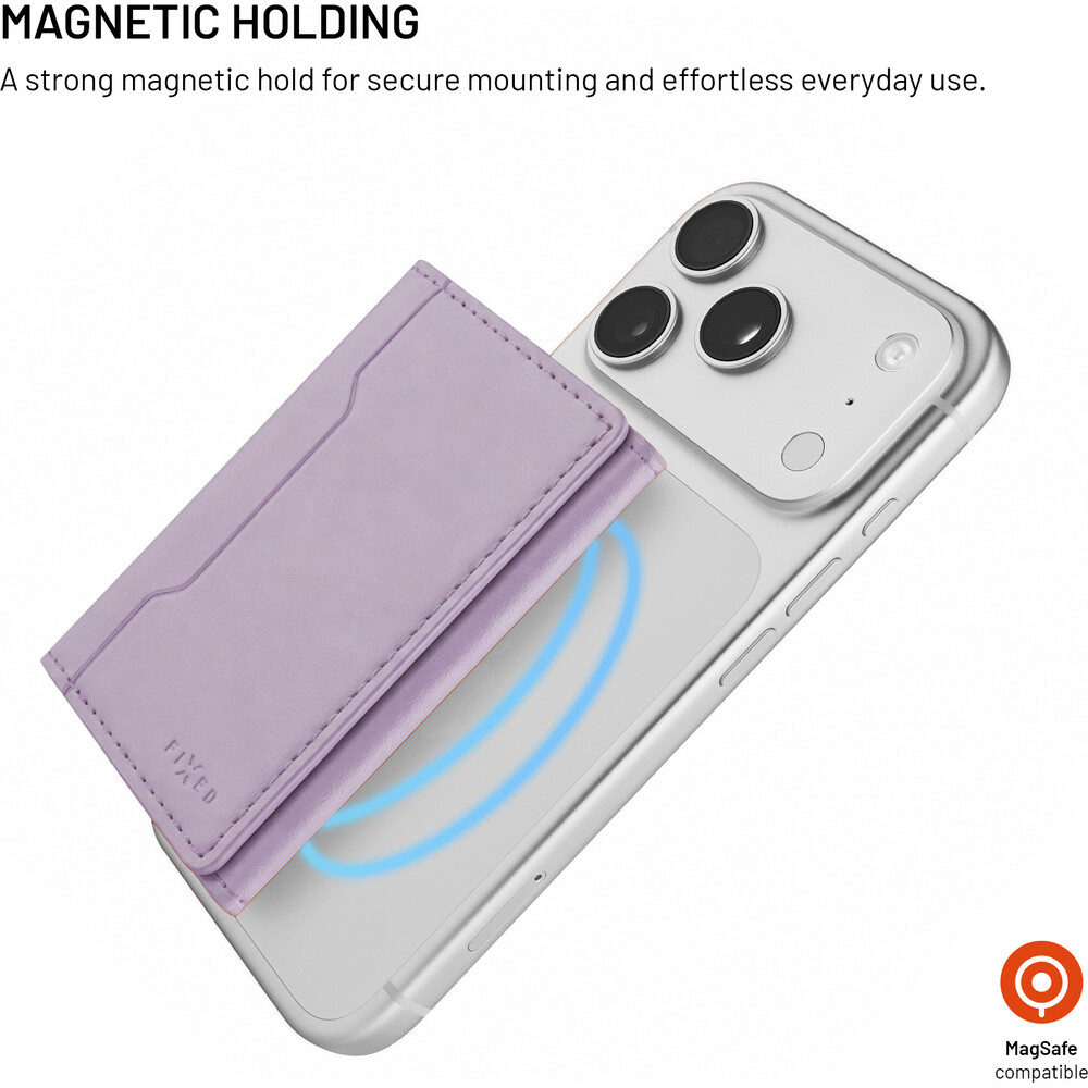 FIXED-MagWallet-Trifold-MagSafe-penezenka-svetle-fialova
