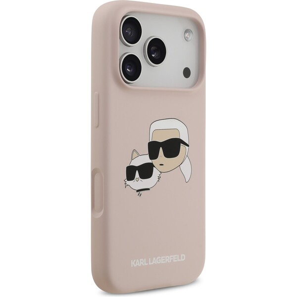 Karl-Lagerfeld-Liquid-Silicone-Double-Heads-MagSafe-kryt-iPhone-17-Pro-ruzovy