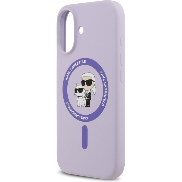 Karl-Lagerfeld-Liquid-Silicone-Karl-and-Choupette-MagSafe-kryt-iPhone-17-fialovy