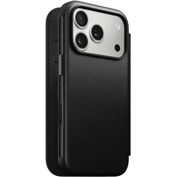 Nomad-Modern-Leather-Folio-MagSafe-kozene-pouzdro-iPhone-17-Pro-Black