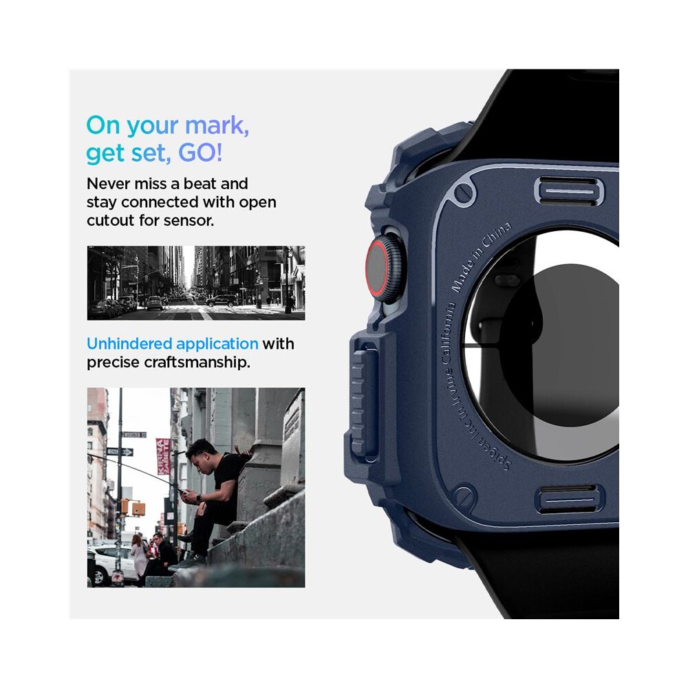 Spigen-Rugged-Armor-kryt-pro-Apple-Watch-10-11-46mm-namorne-modry