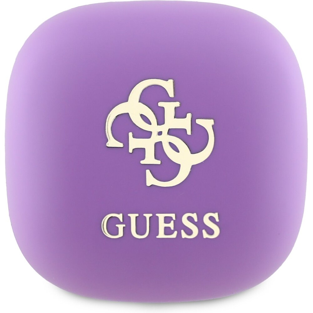 Guess-4G-Logo-Mini-TWS-bezdratova-sluchatka-fialova