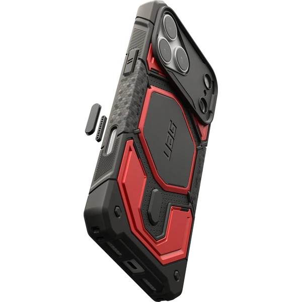UAG-Monarch-Pro-MagSafe-kryt-iPhone-18-Pro-Max-17-Pro-Max-cerny-cerveny