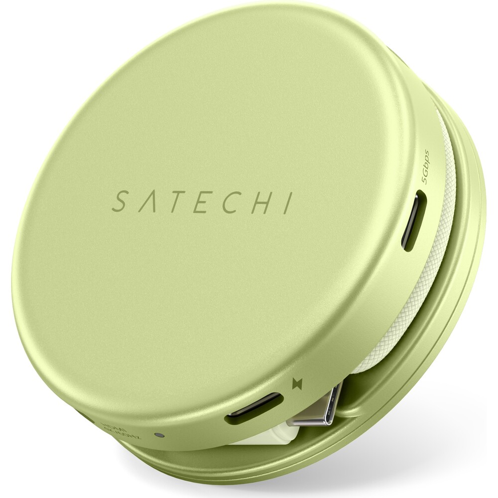 Satechi-OntheGo-5-in-1-Multiport-Adapter-MacBook-Neo-citrusove-zluty