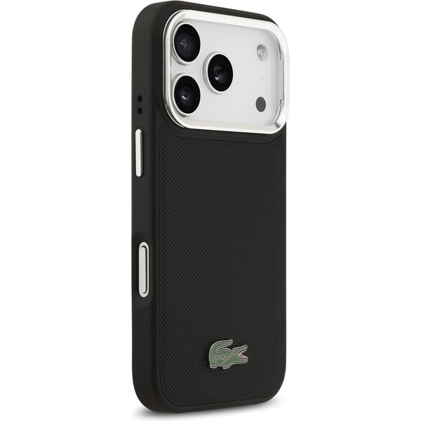 Lacoste-Iconic-Petit-Pique-Camera-Stand-MagSafe-kryt-iPhone-17-Pro-cerny
