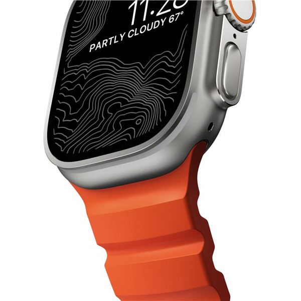 Nomad-Rocky-Point-Band-reminek-Apple-Watch-49-45-44-42mm-stribrny-oranzovy