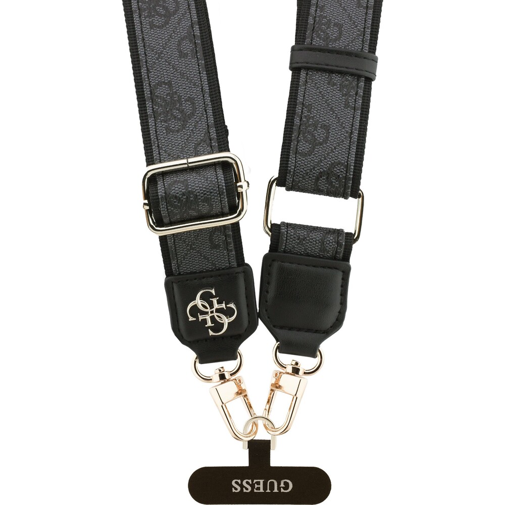 Guess-Crossbody-popruh-PU-4G-Metal-Logo-cerny