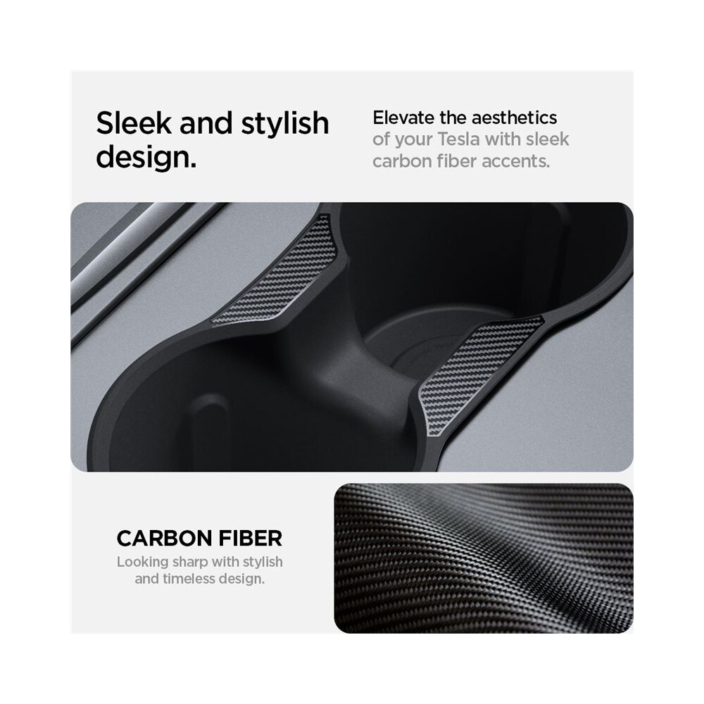 Spigen-Center-Console-Cup-Holder-Insert-Relaxed-Grip-vlozky-do-drzaku-napoju-Tesla-Model-Y-3