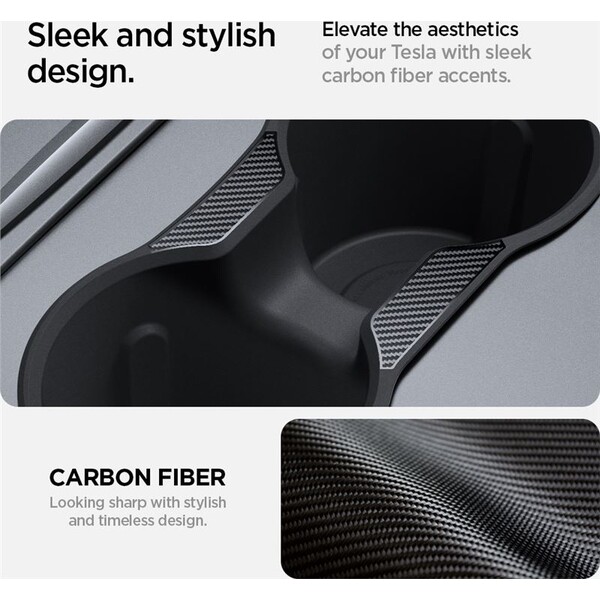 Spigen-Center-Console-Cup-Holder-Insert-Relaxed-Grip-vlozky-do-drzaku-napoju-Tesla-Model-Y-3