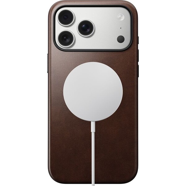 Nomad-Modern-Leather-Case-Horween-MagSafe-kozeny-kryt-iPhone-17-Pro-Max-Rustic-Brown