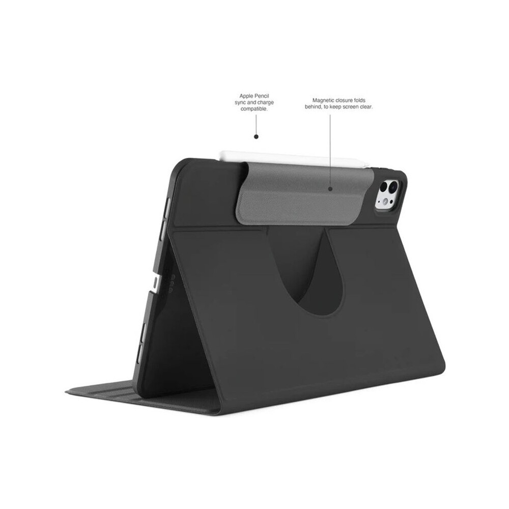 Pipetto-Origami-No5-Rotating-Folio-pouzdro-iPad-Pro-11-2025-cerne
