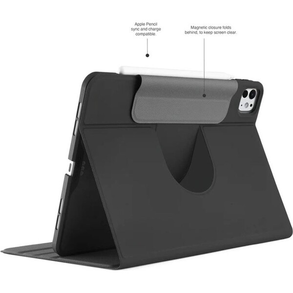 Pipetto-Origami-No5-Rotating-Folio-pouzdro-iPad-Pro-11-2025-cerne