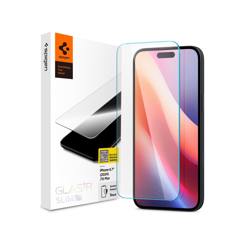 Spigen-Glass-tR-Slim-HD-tvrzene-sklo-iPhone-15-Plus-16-Plus-cire