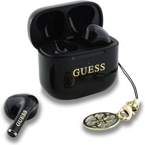 Guess-Classic-Logo-Charm-TWS-bezdratova-sluchatka-cerna