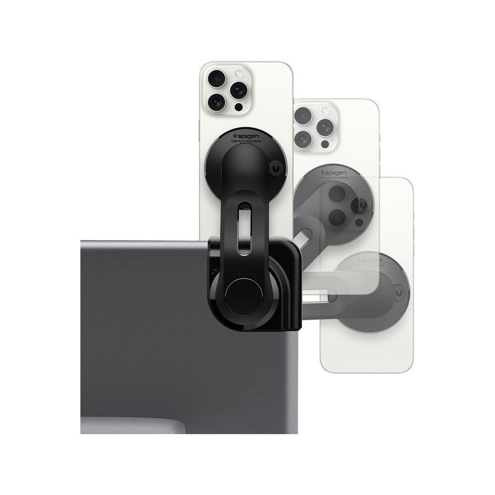 Spigen-Tesla-TapLock-MagSafe-Car-Mount-Holder-drzak-na-obrazovku-cerny