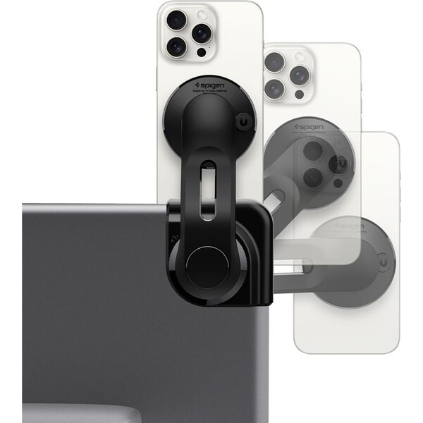 Spigen-Tesla-TapLock-MagSafe-Car-Mount-Holder-drzak-na-obrazovku-cerny