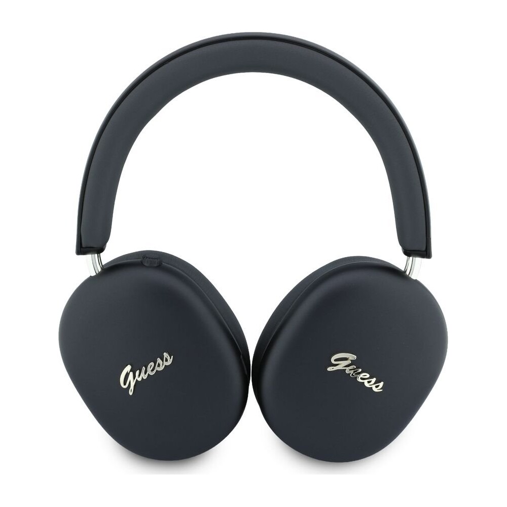 Guess-Metallic-Script-Logo-ENC-bezdratova-sluchatka-cerna