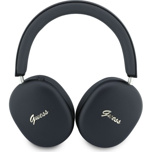 Guess-Metallic-Script-Logo-ENC-bezdratova-sluchatka-cerna