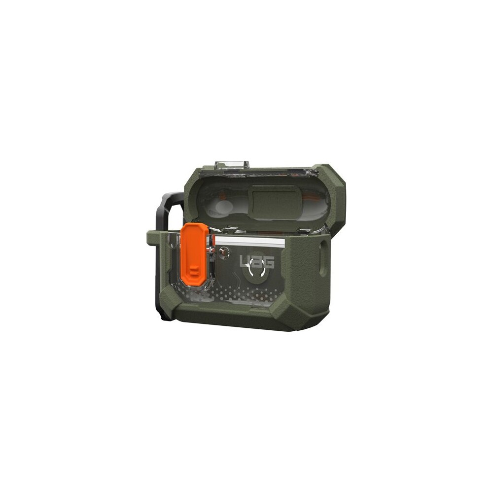 UAG-Plasma-pouzdro-Apple-AirPods-Pro-3-Generace-olivove-zelene