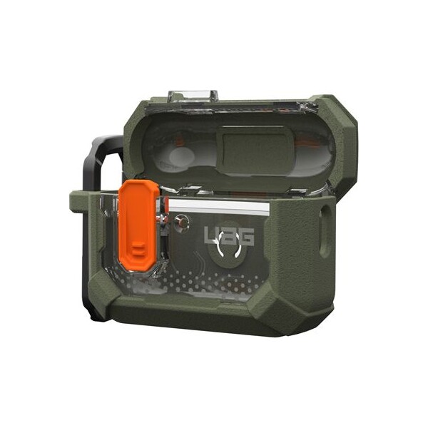 UAG-Plasma-pouzdro-Apple-AirPods-Pro-3-Generace-olivove-zelene