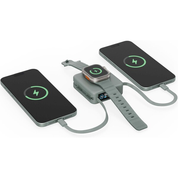 ENERGEA-MagPac-Mini-Plus-MagSafe-powerbanka-s-kabelem-10000mAh-sedozelena