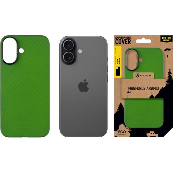 Tactical-MagForce-Aramid-kryt-Apple-iPhone-17-zeleny