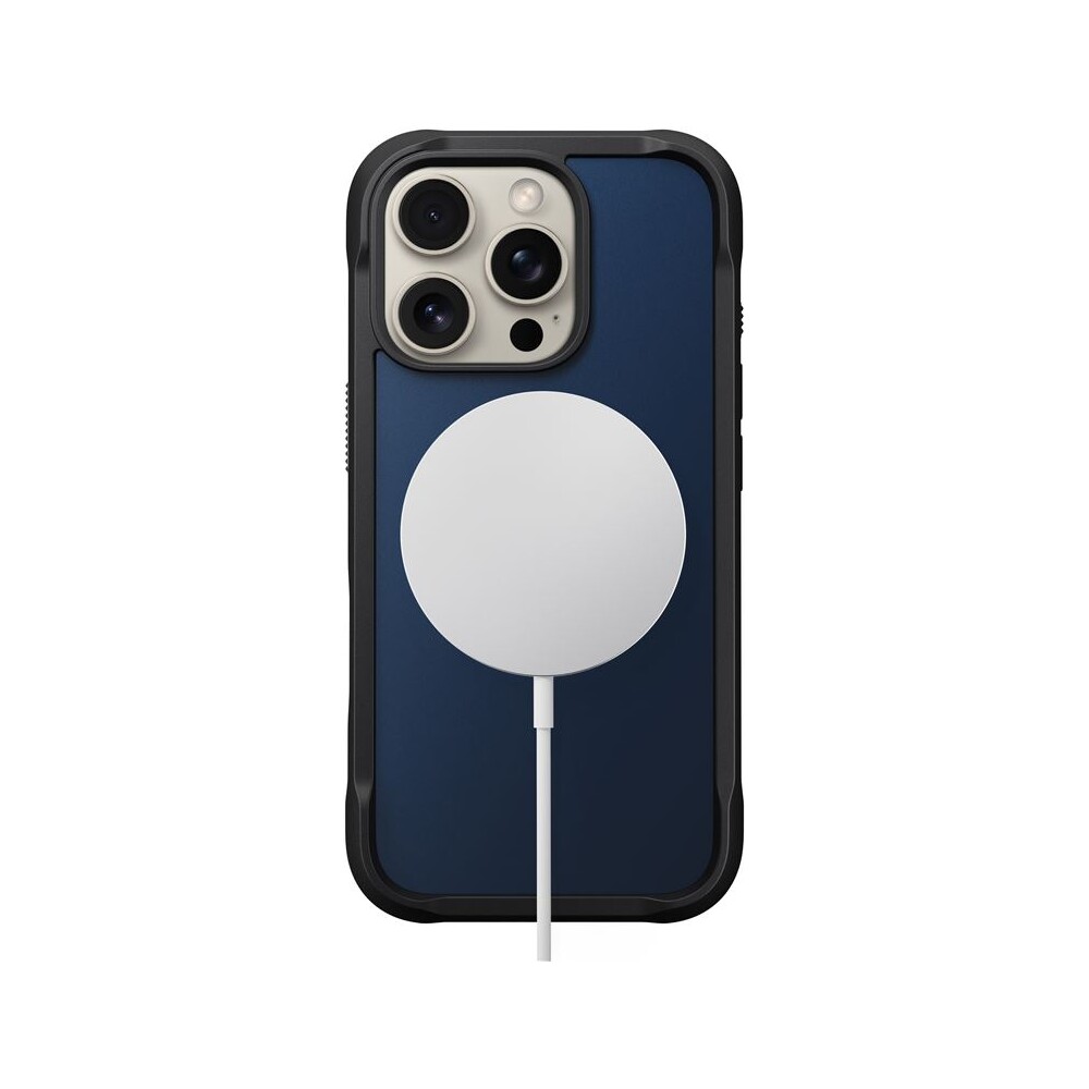 Nomad-Rugged-Case-MagSafe-odolny-kryt-iPhone-16-Pro-tmave-modry