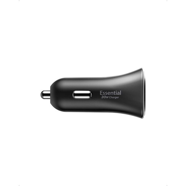 Spigen-Essential-30W-USB-C-nabijecka-do-auta-EV301-cerna