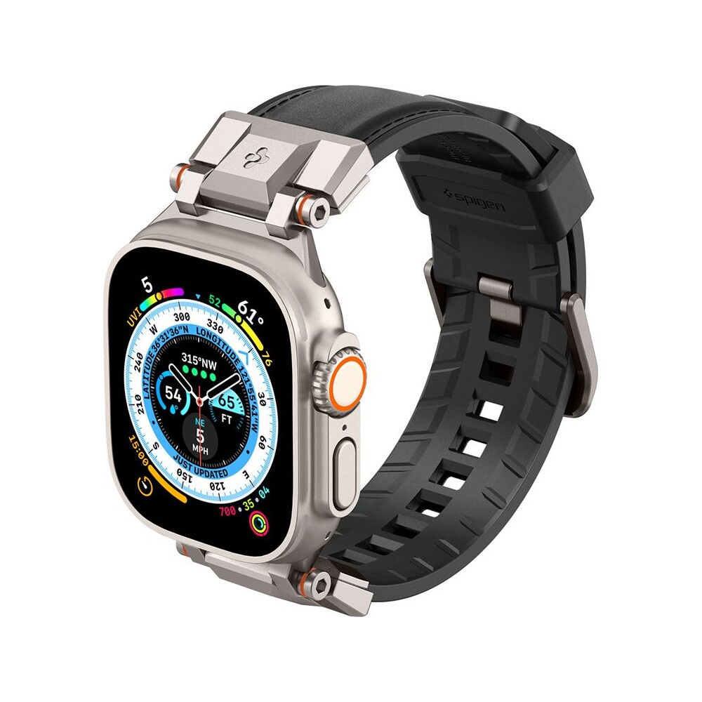 Spigen-DuraPro-Armor-PU-reminek-Apple-Watch-Ultra-49-45-44-42mm-cerny