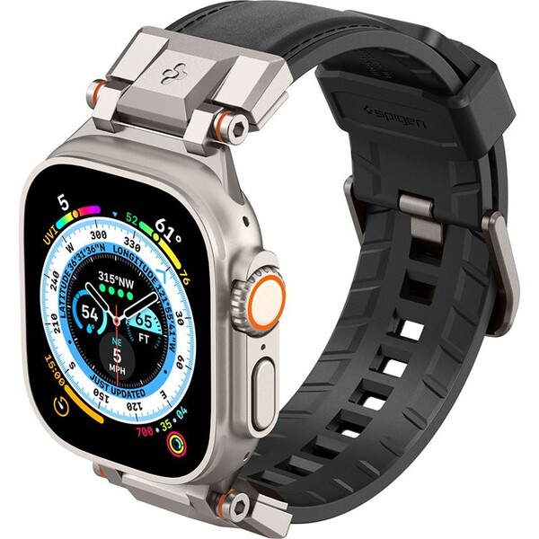 Spigen-DuraPro-Armor-PU-reminek-Apple-Watch-Ultra-49-45-44-42mm-cerny