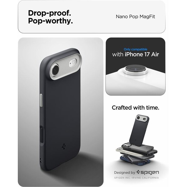 Spigen-Nano-Pop-MagSafe-kryt-iPhone-Air-black-sesame