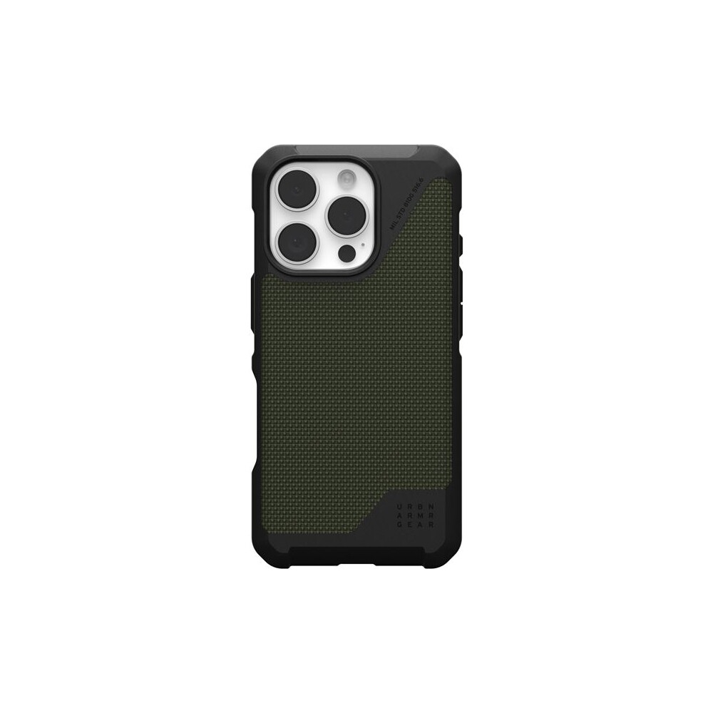 UAG-Metropolis-LT-Magsafe-Kevlar-kryt-iPhone-16-Pro-olivove-zeleny