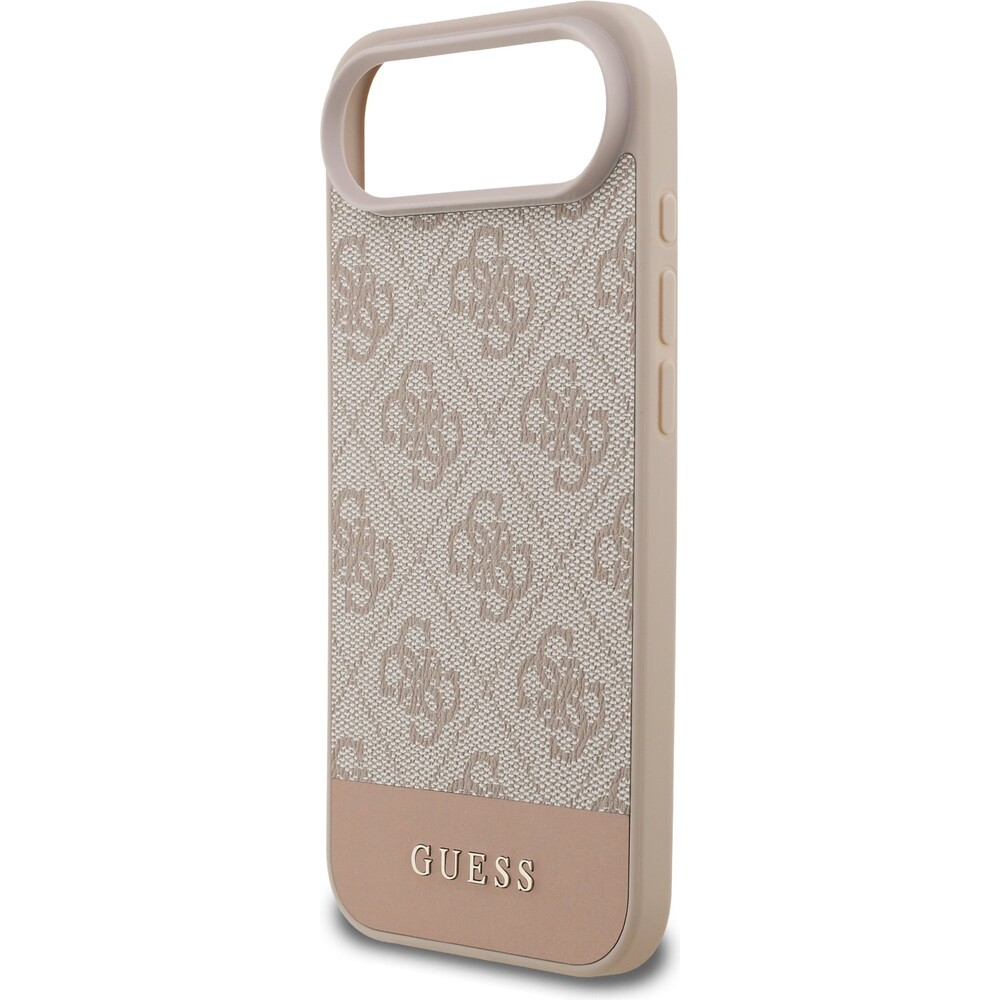 Guess-PU-4G-Stripe-Zadni-Kryt-pro-iPhone-Air-ruzovy
