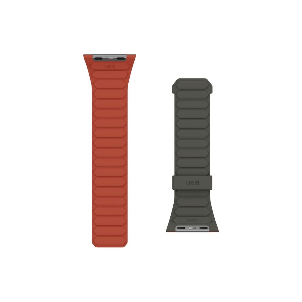 UAG-Pathfinder-reminek-Apple-Watch-49-46-45-44-42mm-olivovy-oranzovy