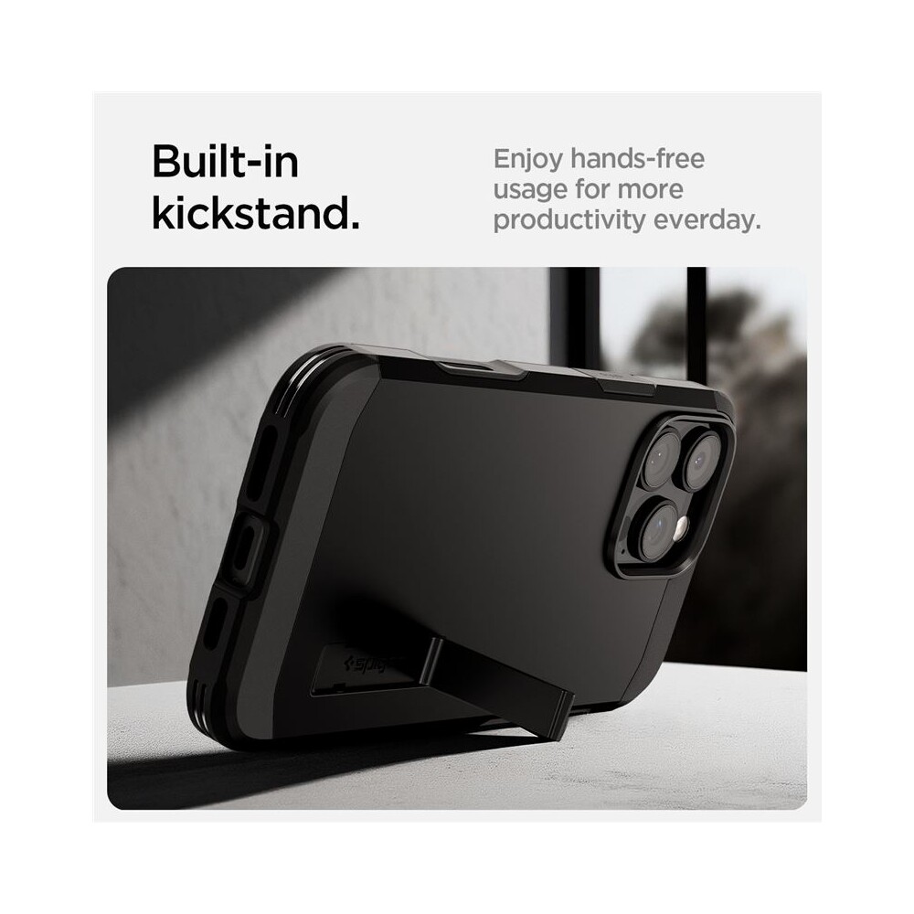 Spigen-Tough-Armor-T-MagSafe-kryt-iPhone-16-Pro-cerny