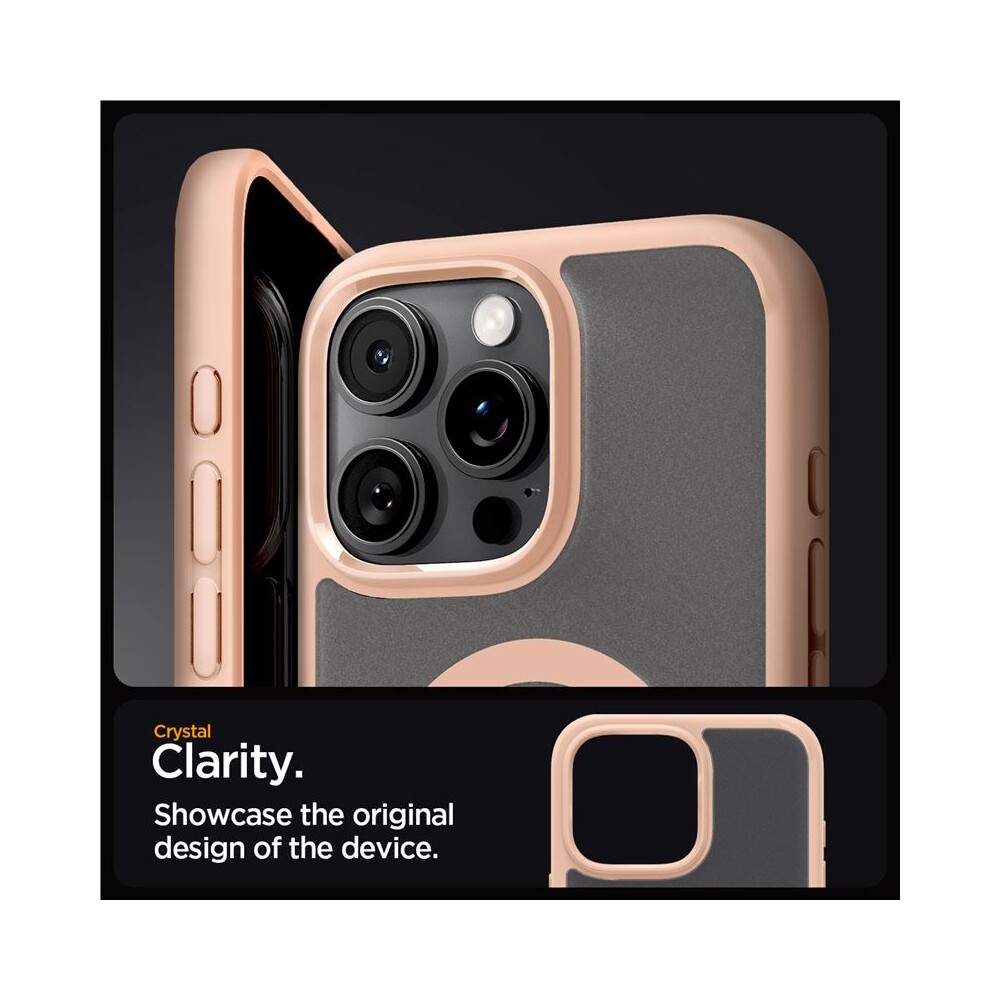 Spigen-Ultra-Hybrid-MagSafe-kryt-iPhone-16-Pro-frost-rose-titanium