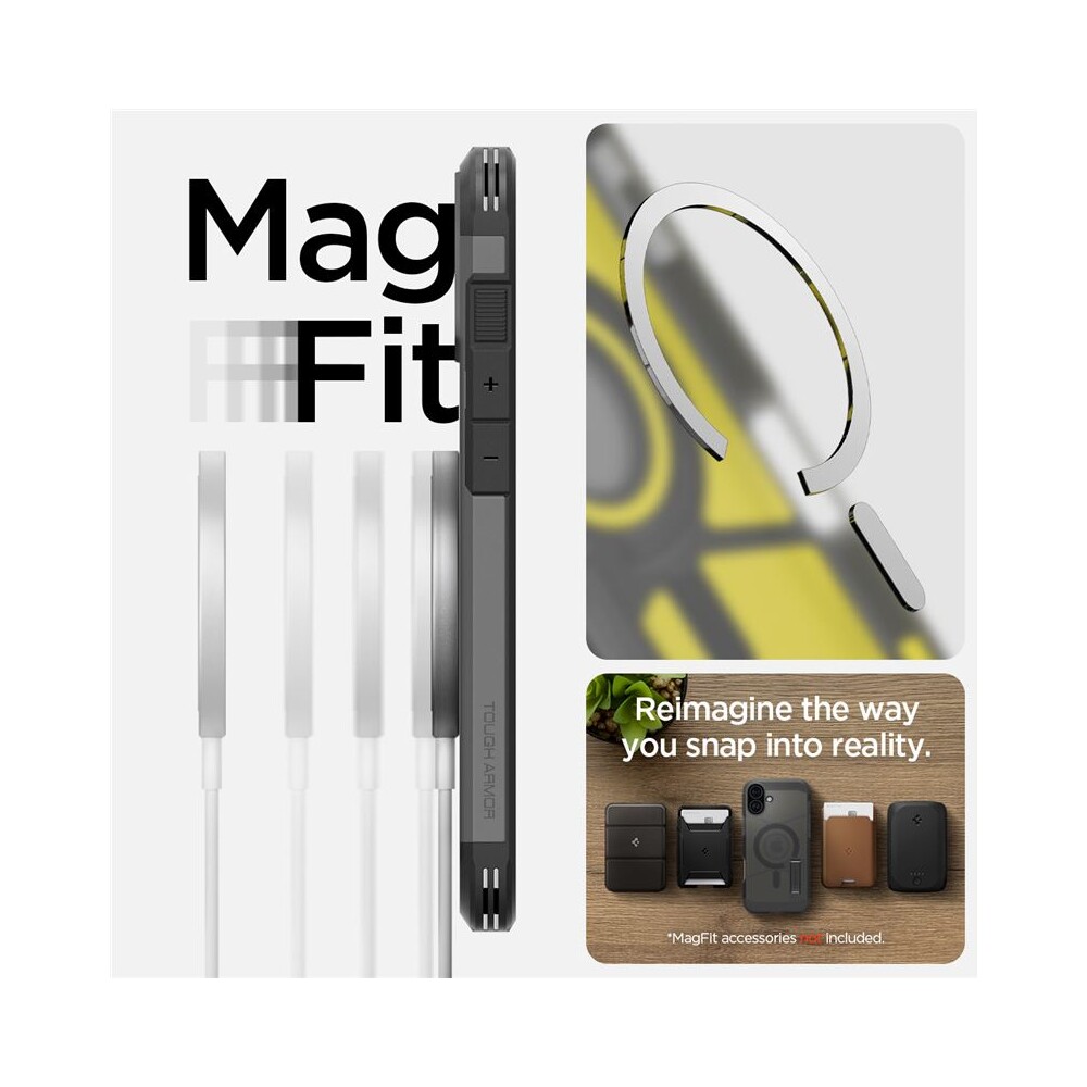 Spigen-Tough-Armor-MagSafe-kryt-iPhone-16-frost-black