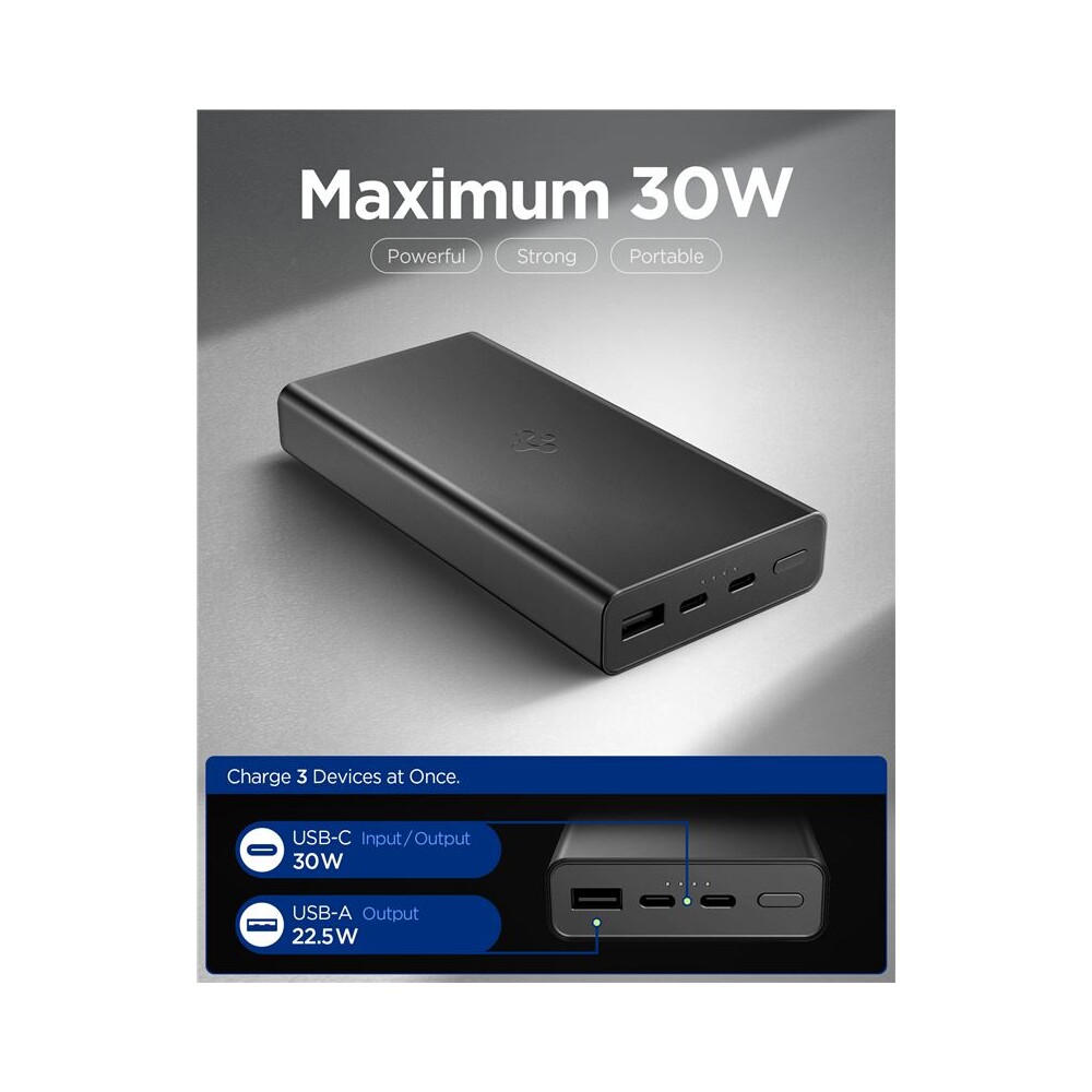 Spigen-Essential-powerbanka-20000mAh-30W-cerna-EA3020-