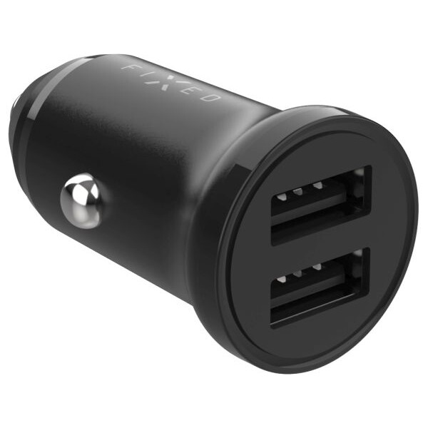 FIXED-autonabijecka-s-2xUSB-vystupem-15W-Smart-Rapid-Charge-cerna
