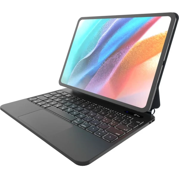 FIXED Typee pouzdro s bezdrátovou klávesnicí iPad 10,9" (2022)/iPad 11" (2025), CZ, černá - Pouzdra s klávesnicí - Hlavní obrázek