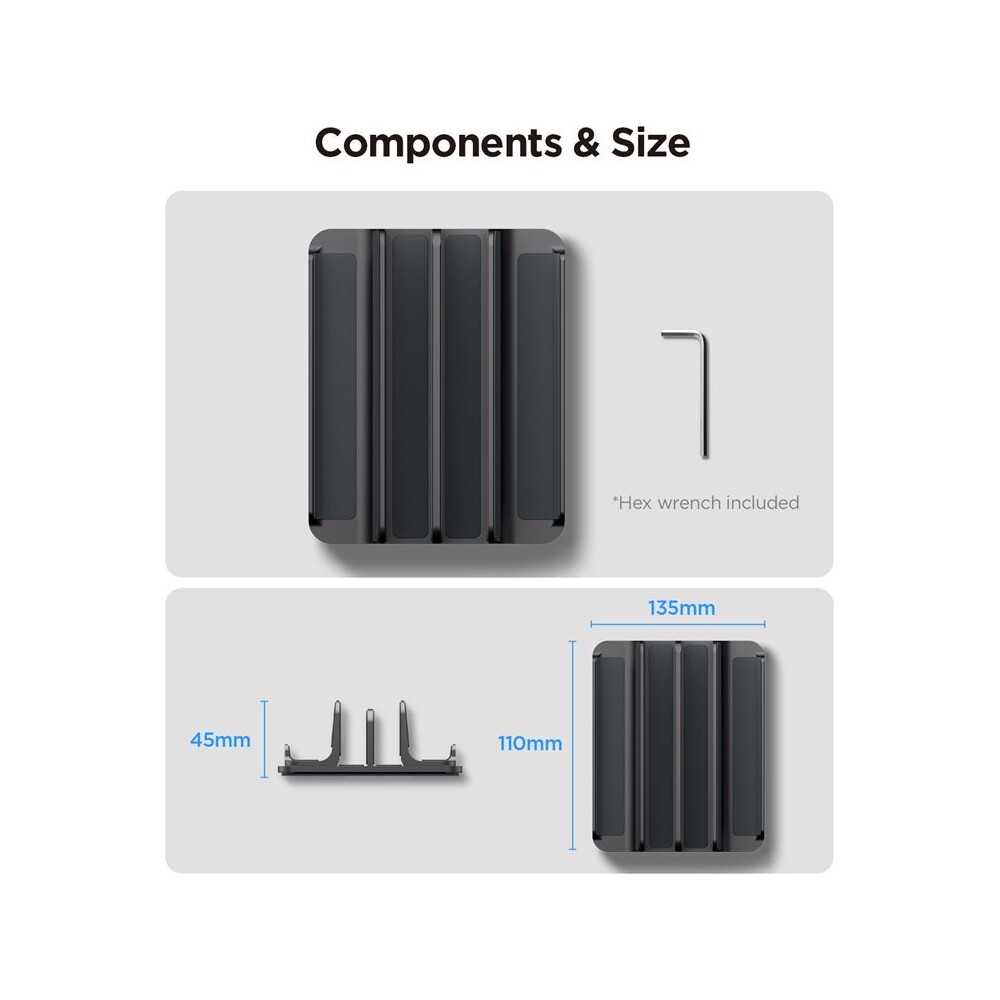 Spigen-Vertical-Laptop-Stand-LD208S4-stojanek-pro-notebook-MacBook-space-gray