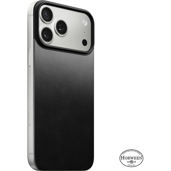 Nomad-Magnetic-Leather-Back-Horween-Magsafe-kozeny-kryt-iPhone-17-Pro-Max-Black