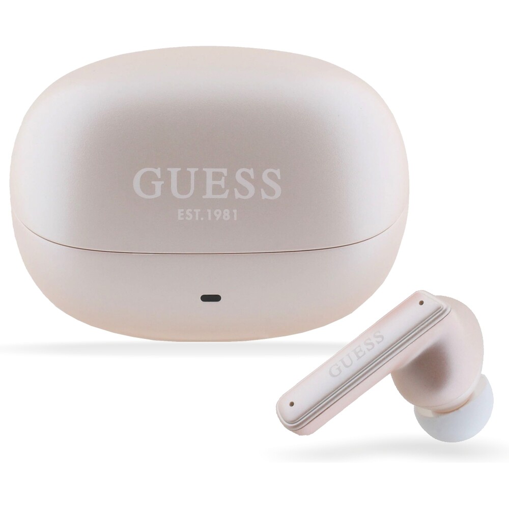 Guess-Capsule-ANC-ENC-TWS-bezdratova-sluchatka-ruzova