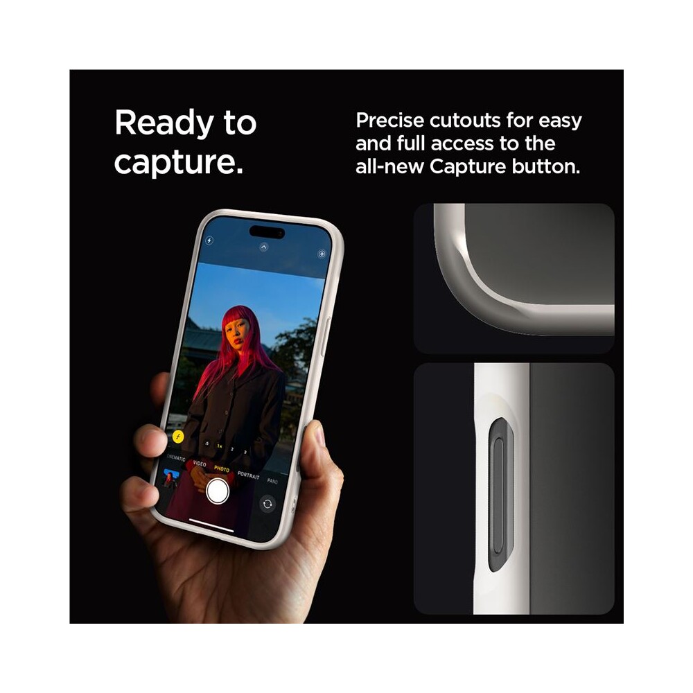 Spigen-Ultra-Hybrid-kryt-iPhone-16-Pro-natural-titanium