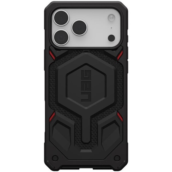 UAG-Monarch-Pro-MagSafe-Kevlar-kryt-iPhone-17-Pro-Max-cerny