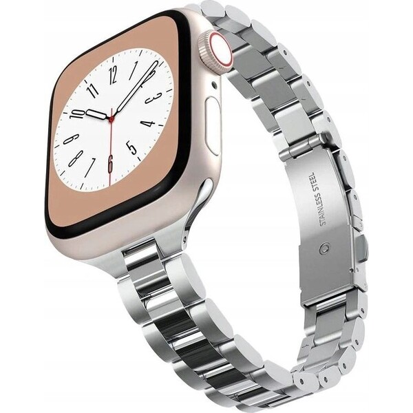 Spigen-Modern-Fit-316L-reminek-Apple-Watch-42-41-40-38mm-stribrny
